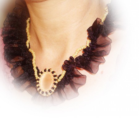 Organza și ochi de pisică